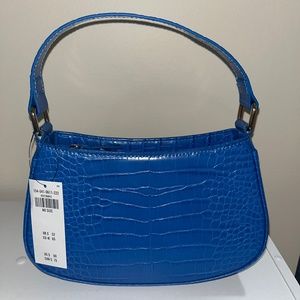 A&F royal blue purse